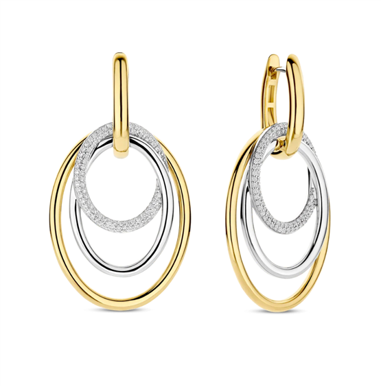 Orecchini Ti Sento Milano Donna in Argento Cubic Zirconia 78067ZY - 78067ZY